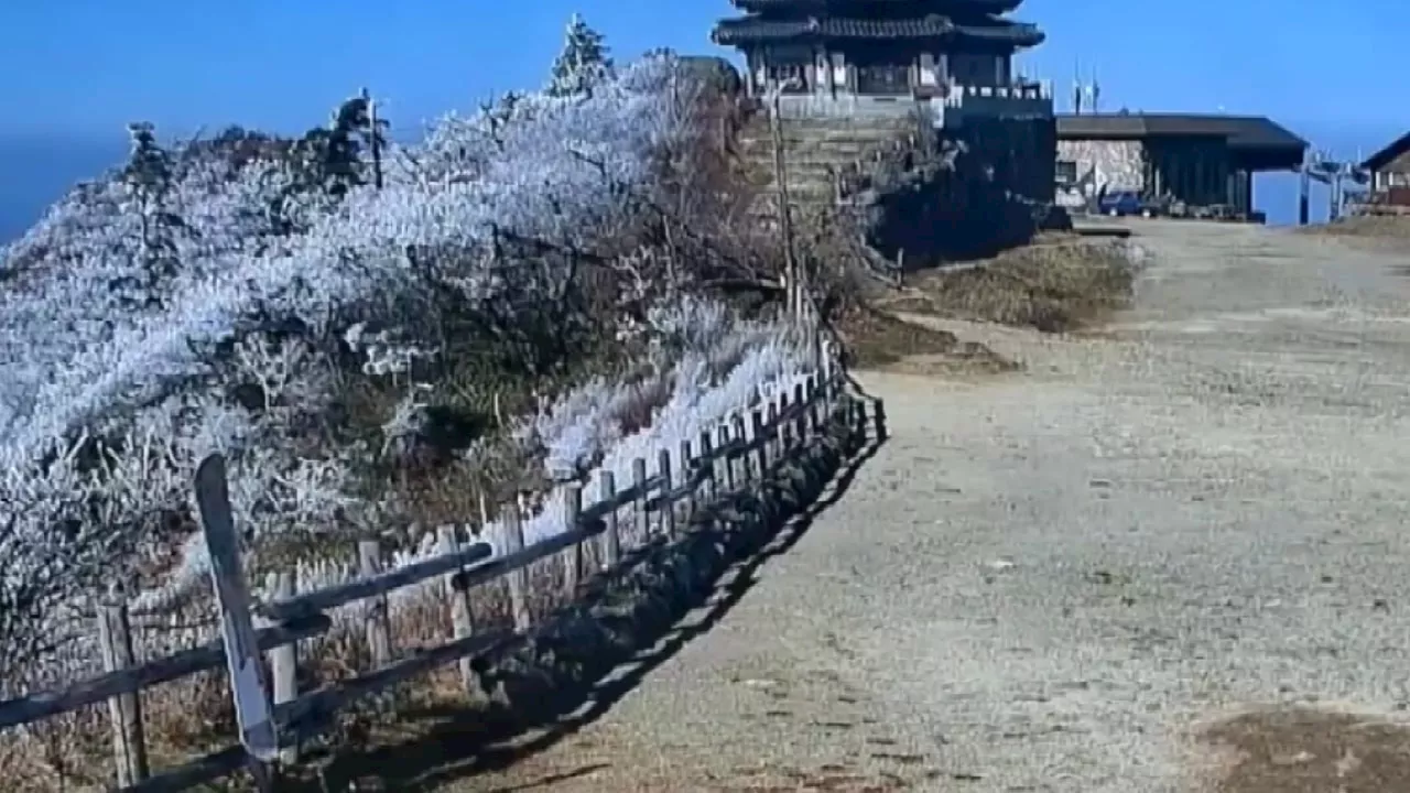 [날씨] 갑자기 겨울 성큼, 철원 체감 -15.8℃...내일 더 춥다