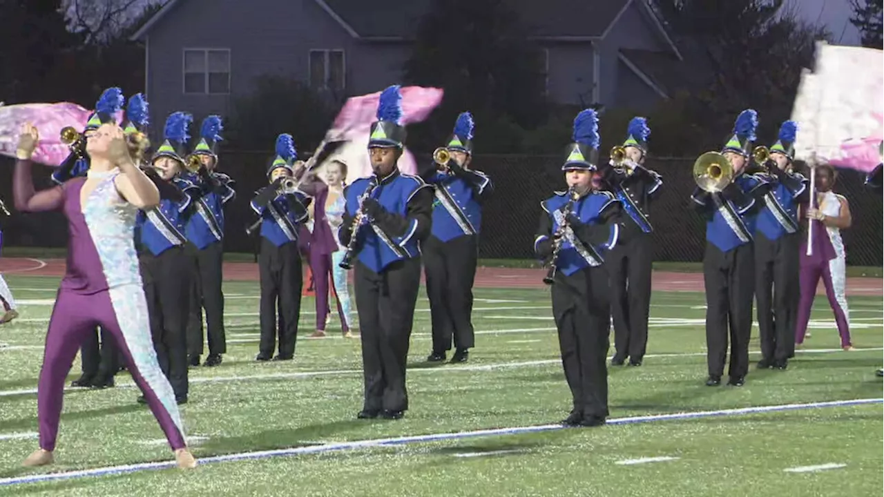 Celebrating a historic win: Greece Blue Knights Marching Band brings home NYS championship