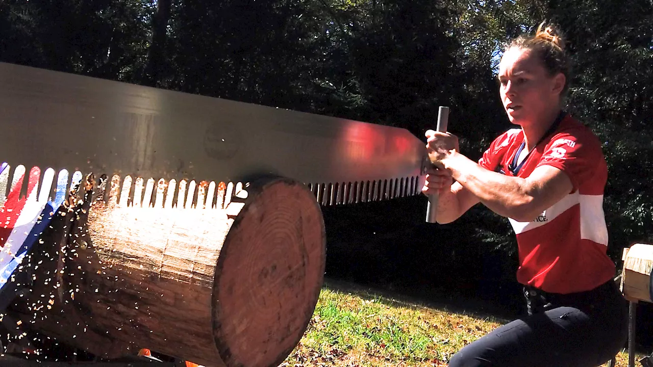 Meet Martha King, Pennsylvania's world champion lumberjill