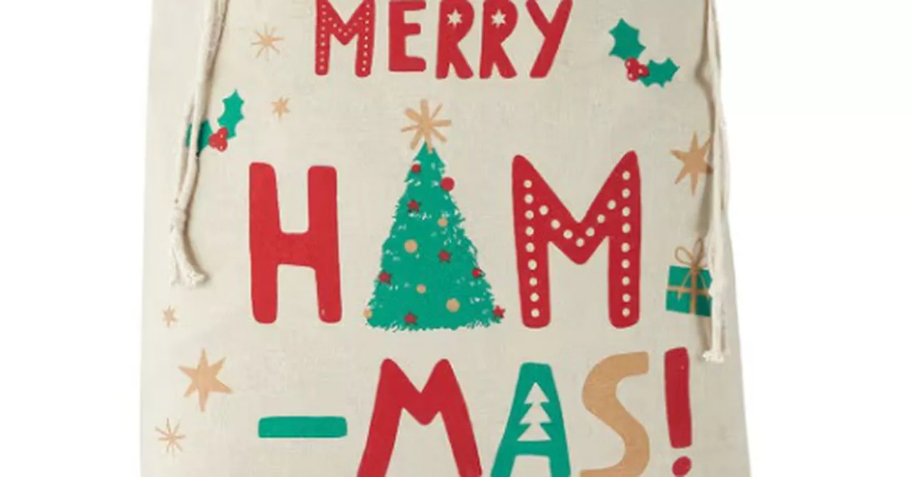 Kmart pulls 'Merry Ham-mas' Christmas bag from sale