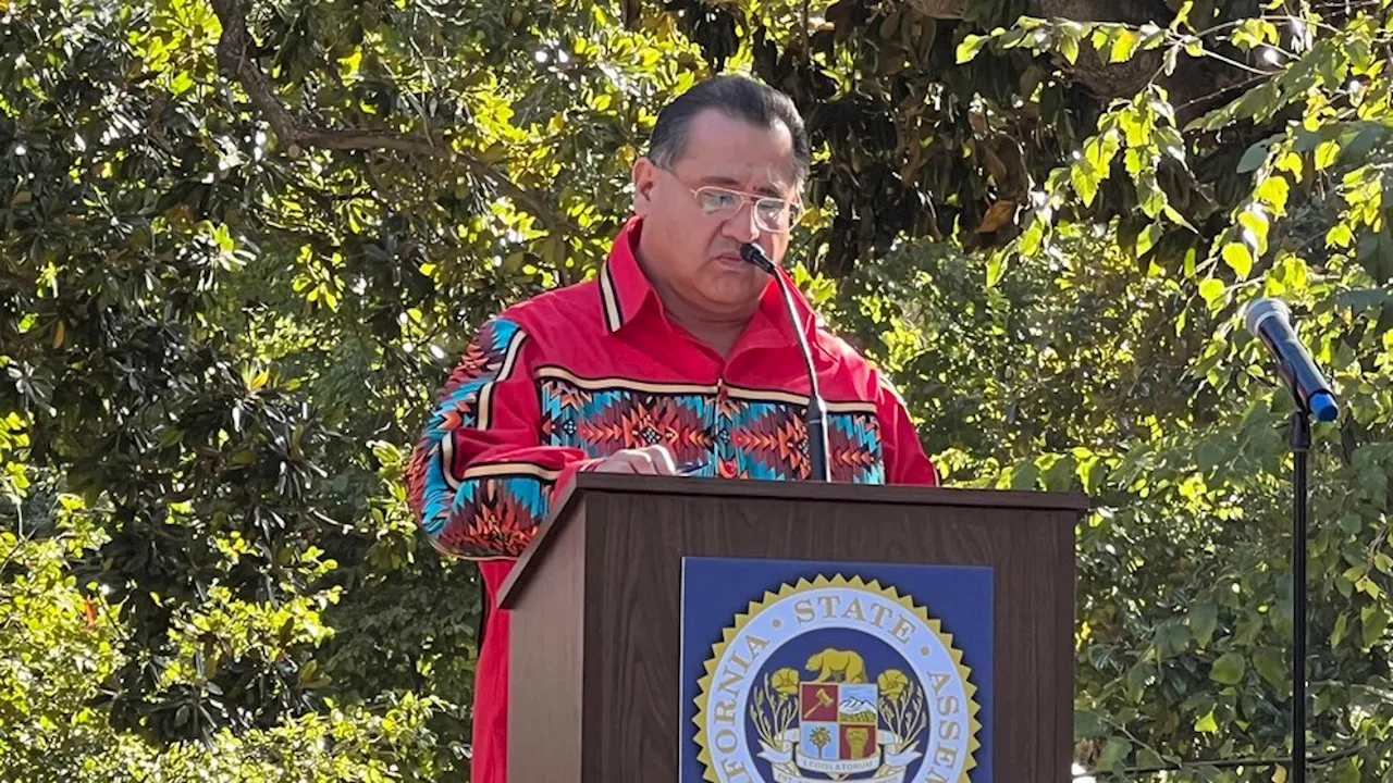 California unveils Native American monument at Capitol, replacing missionary statue