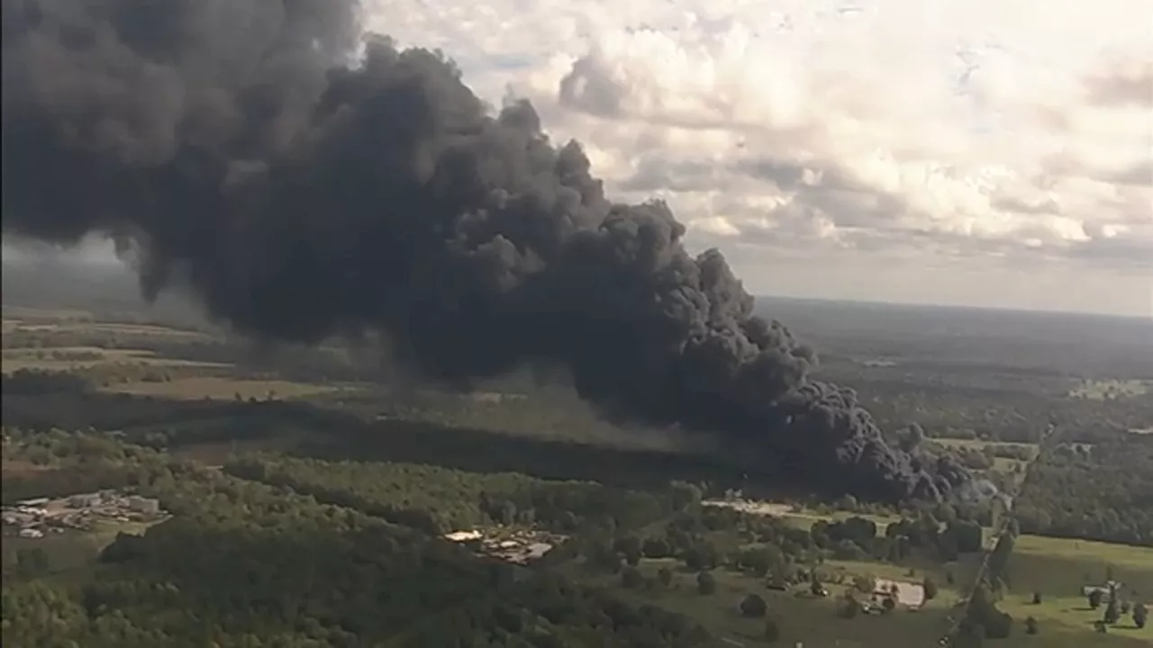 What we know about plant at center of large fire in Shepherd, Texas