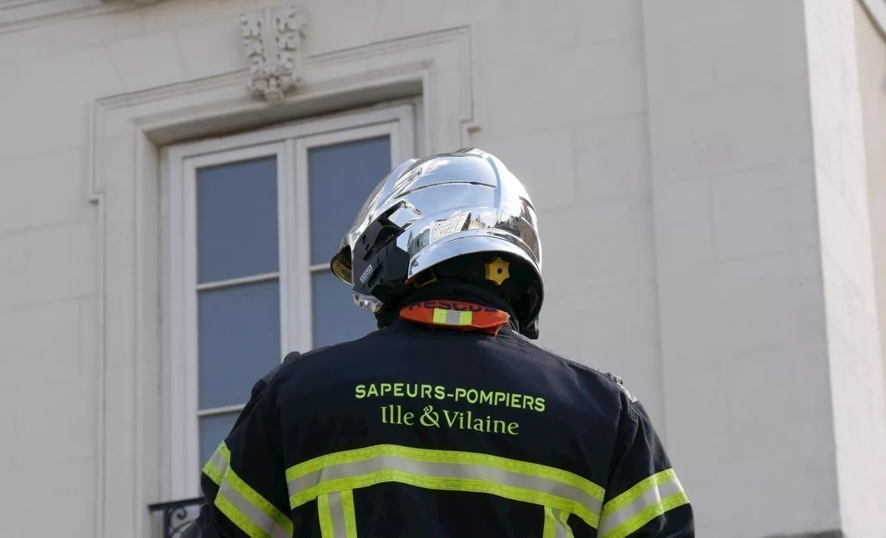 Rennes : début d'incendie dans une cave du centre-ville, 43 pompiers mobilisés