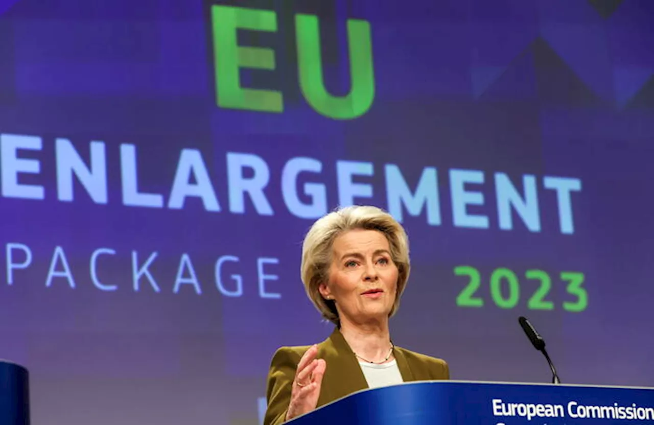 Von der Leyen, l'allargamento è strategia vitale per l'Ue