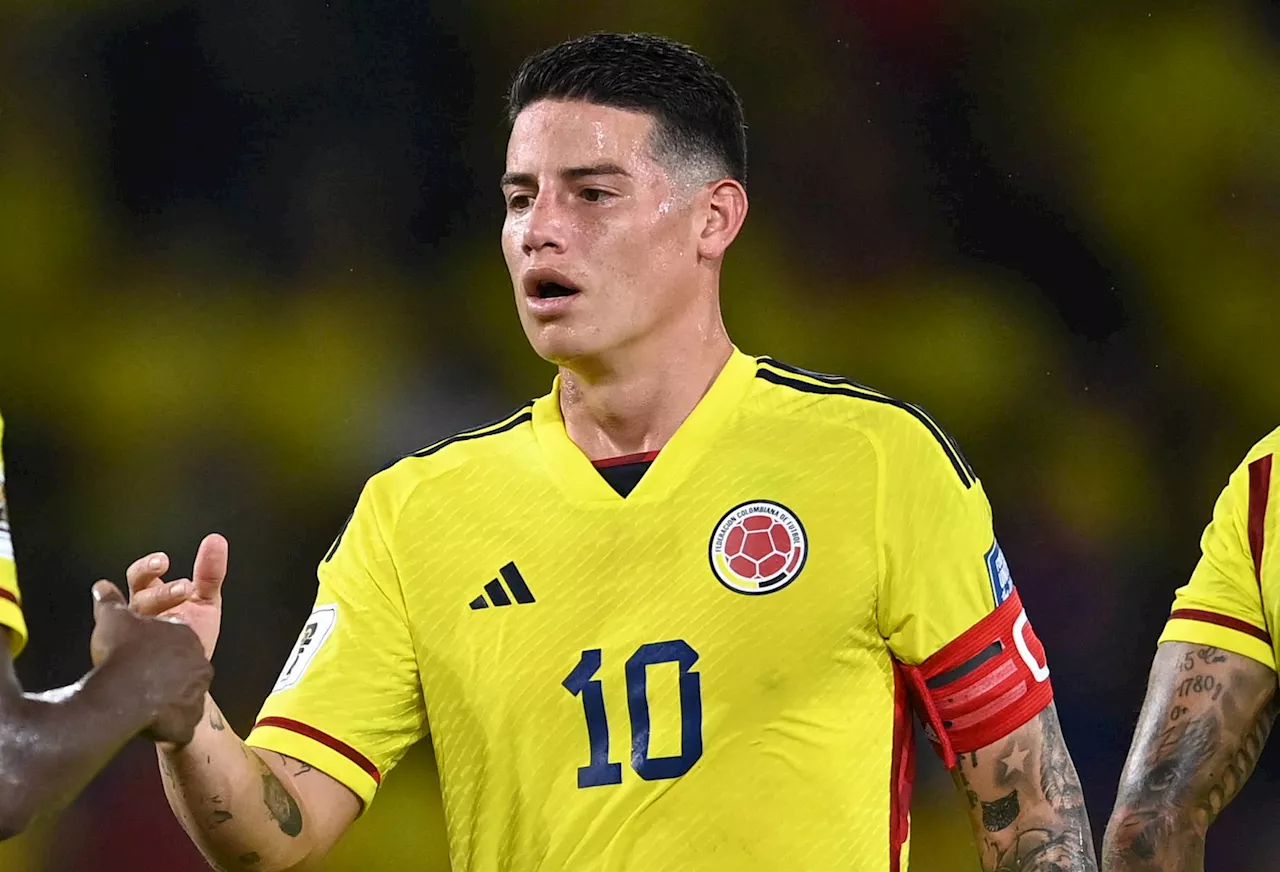 Nervios en la selección Colombia: ya hay parte médico oficial de James