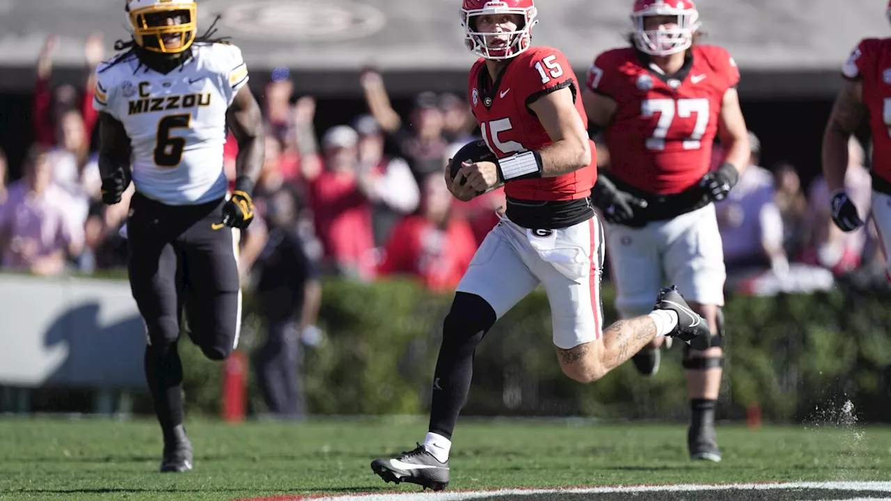 Ohio State remains No. 1, followed by Georgia, Michigan, Florida State, as CFP rankings stand pat