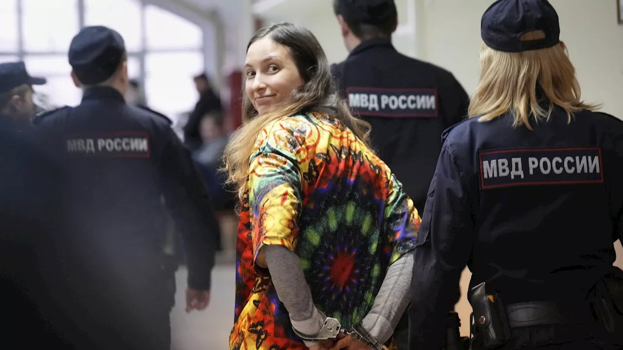 Russia seeks an 8-year prison term for an artist and musician who protested the war in Ukraine