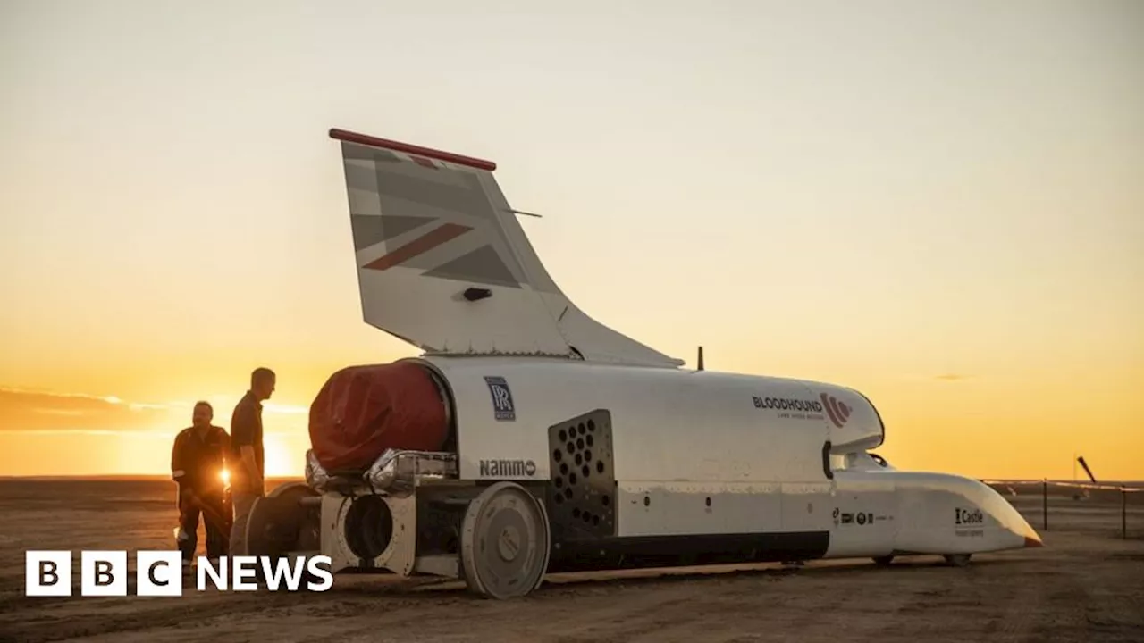 Plan to revive Bloodhound UK land speed race car