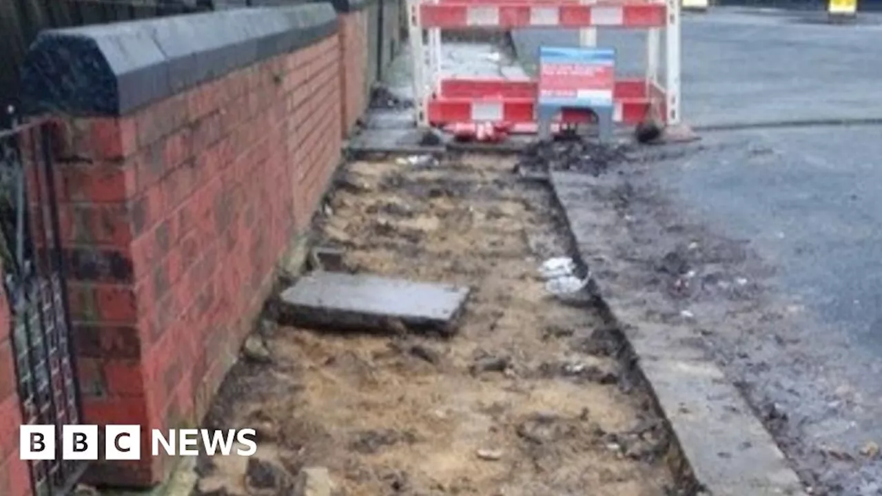 Technology used to deter Leeds paving slab thieves