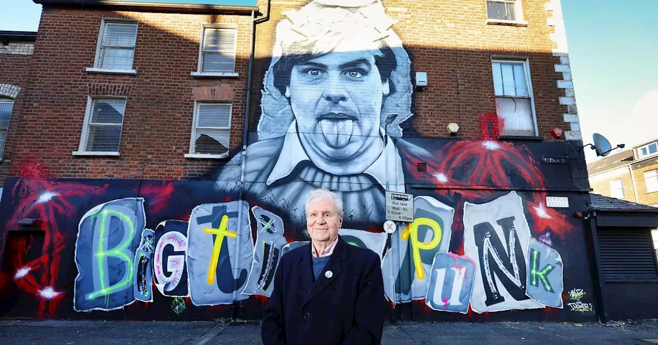 NI punk hero Terri Hooley subject of new mural at site of Good Vibrations store