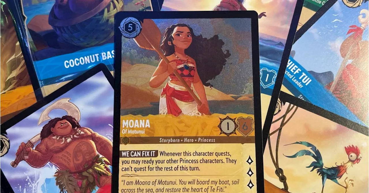 Disney Lorcana Showcase – You're Welcome, Moana Has Arrived