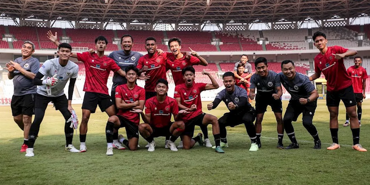 Wakil Ketua PSSI Semangati Timnas Indonesia U-17 di Surabaya Jelang Piala Dunia U-17 2023