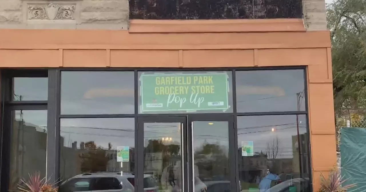 Pop-up grocery store helping to fill food void for residents on Chicago's West Side