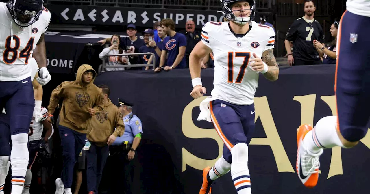 Tyson Bagent is likely to start at QB for the Chicago Bears on Thursday, as Justin Fields is listed as doubtful