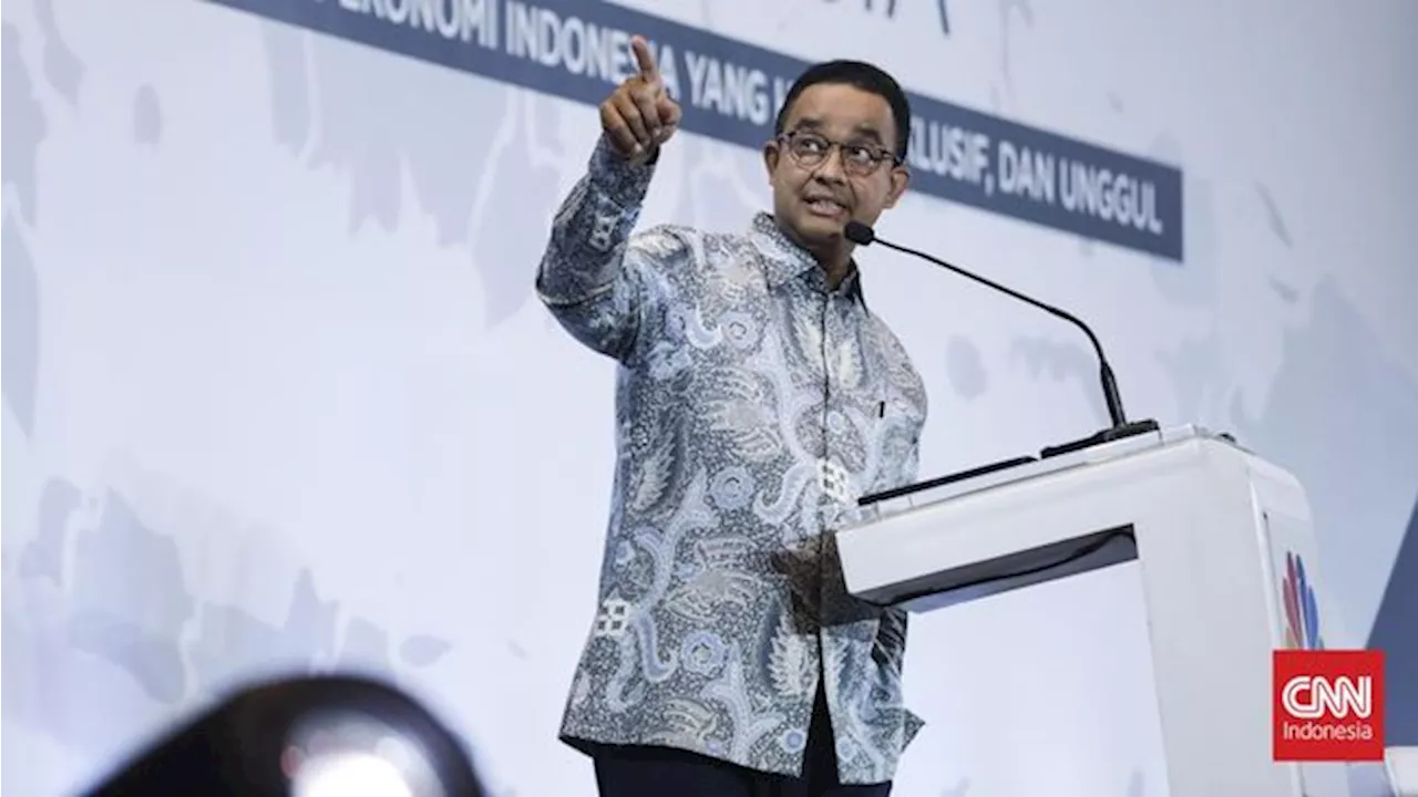 Anies Respons Putusan MKMK Copot Anwar Usman dari Jabatan Ketua MK