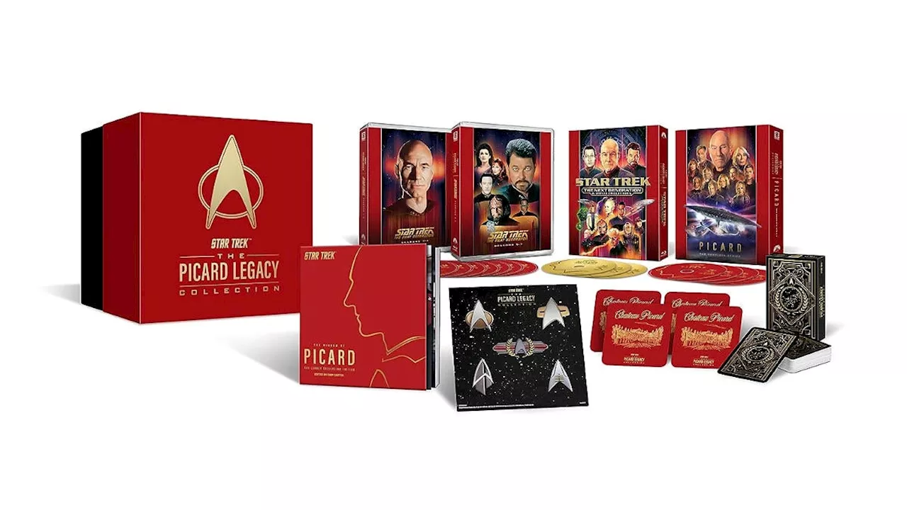 Star Trek: Picard The Legacy Collection Blu-ray Box Set Is Available Now