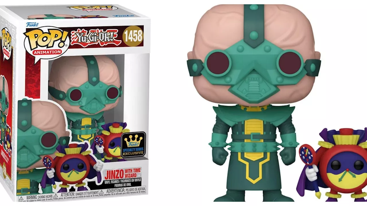 Yu-Gi-Oh Funko Pops Add Jinzo With Time Wizard Exclusive