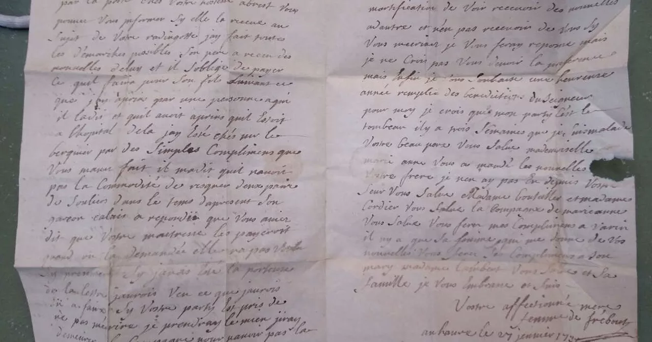 “265 ans de retard” : des lettres destinées à des marins français emprisonnés enfin ouvertes