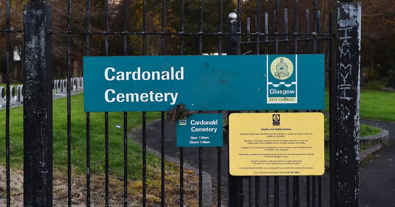 Man found dead in Glasgow graveyard as police probe 'unexplained' death