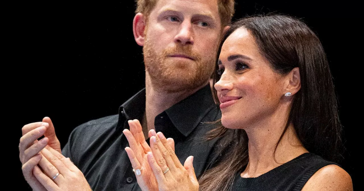 Meghan and Harry spotted with Hollywood 'super-networker' and billionaire CEO