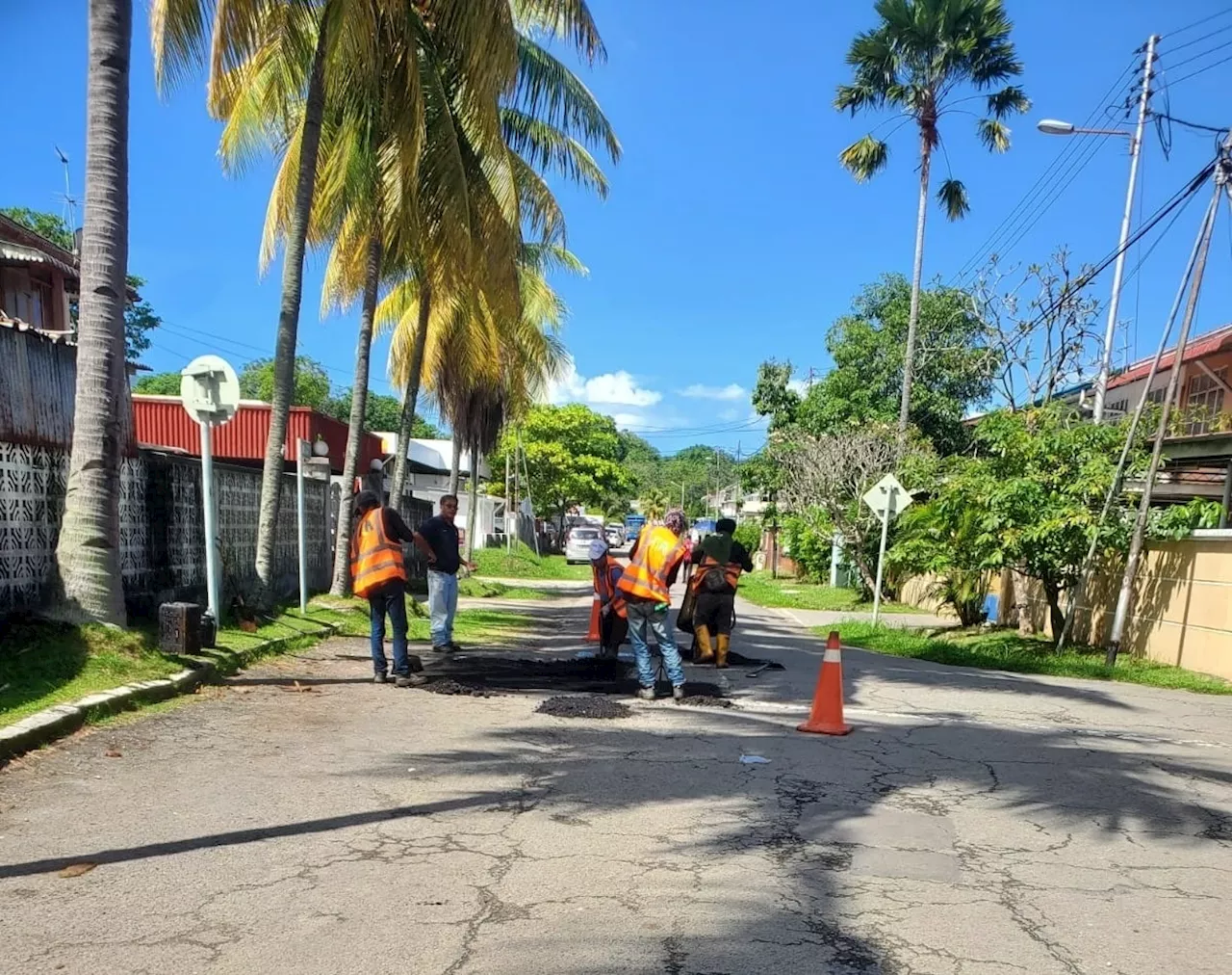 Majlis sedia turap semula jalan 65 meter di Kobusak