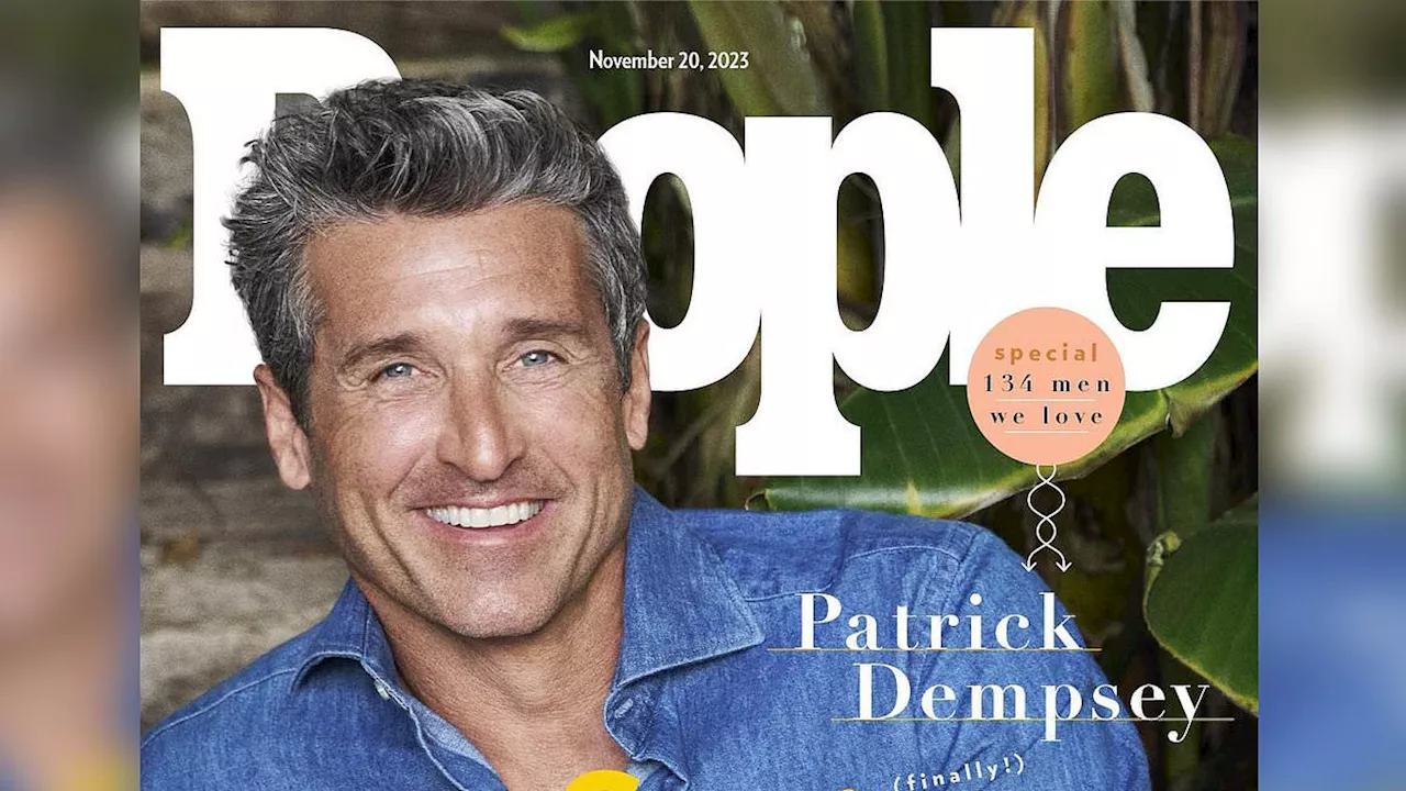 Patrick Dempsey is named as People magazine's 2023 Sexiest Man Alive on Jimmy Kimmel Live