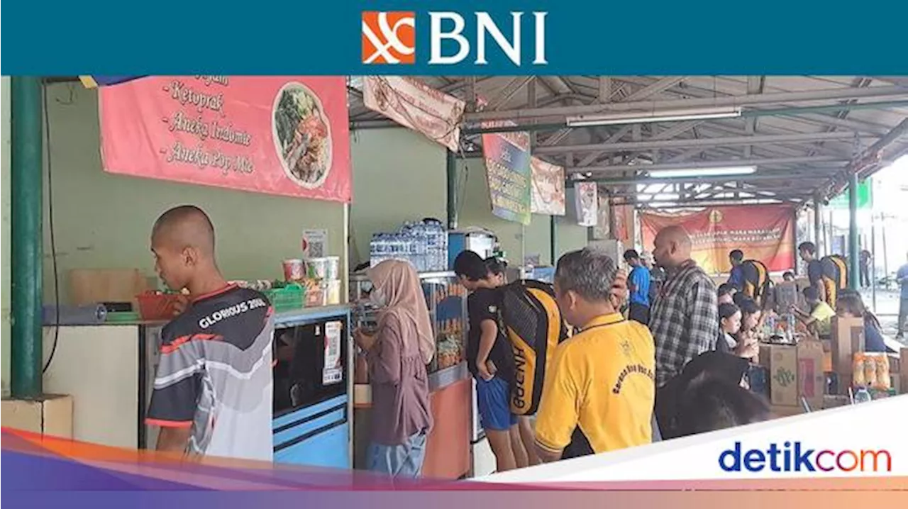 Berkah BNI Sirnas Jakarta: GOR UNJ Ramai Terus, Dagangan Laris Manis!