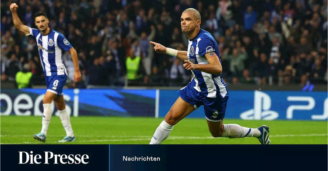 Pepe ist der älteste Torschütze in der Champions League