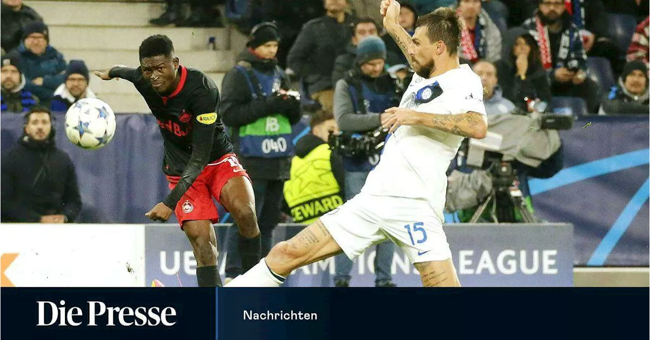 Salzburg unterliegt Inter Mailand mit 0:1