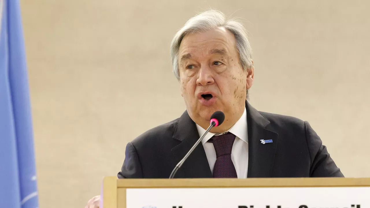 Guterres: Etwas läuft 'offensichtlich falsch' bei Israels Militäreinsatz