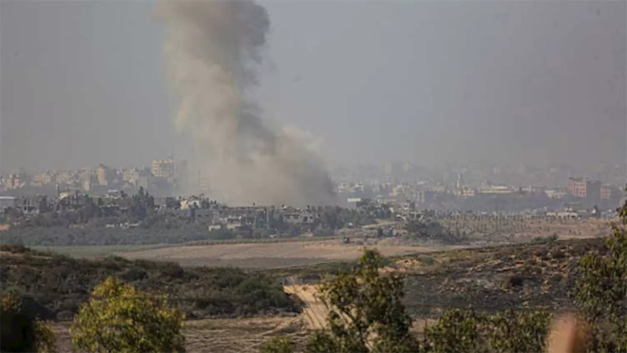 Israel targets Hamas tunnels after encircling Gaza City