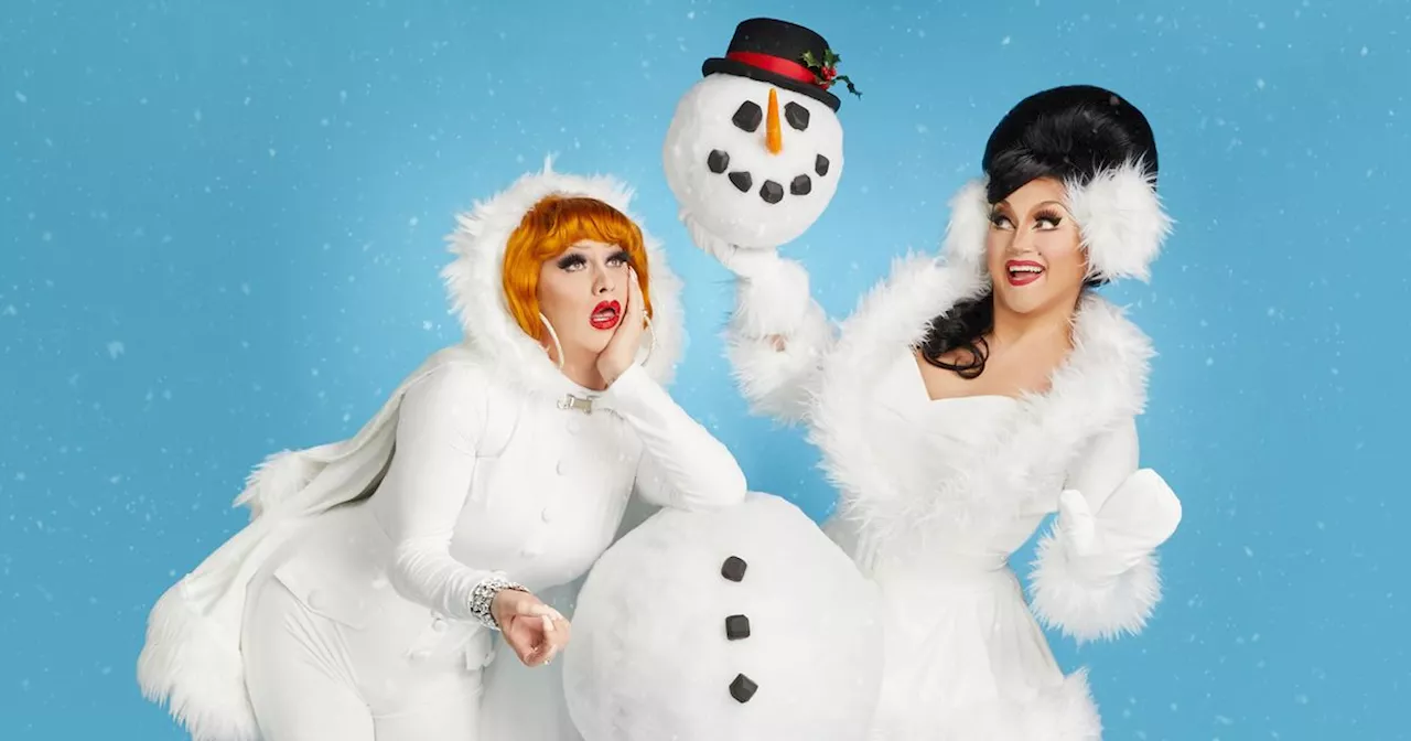 Drag Race stars making Christmas moments with Liverpool audience