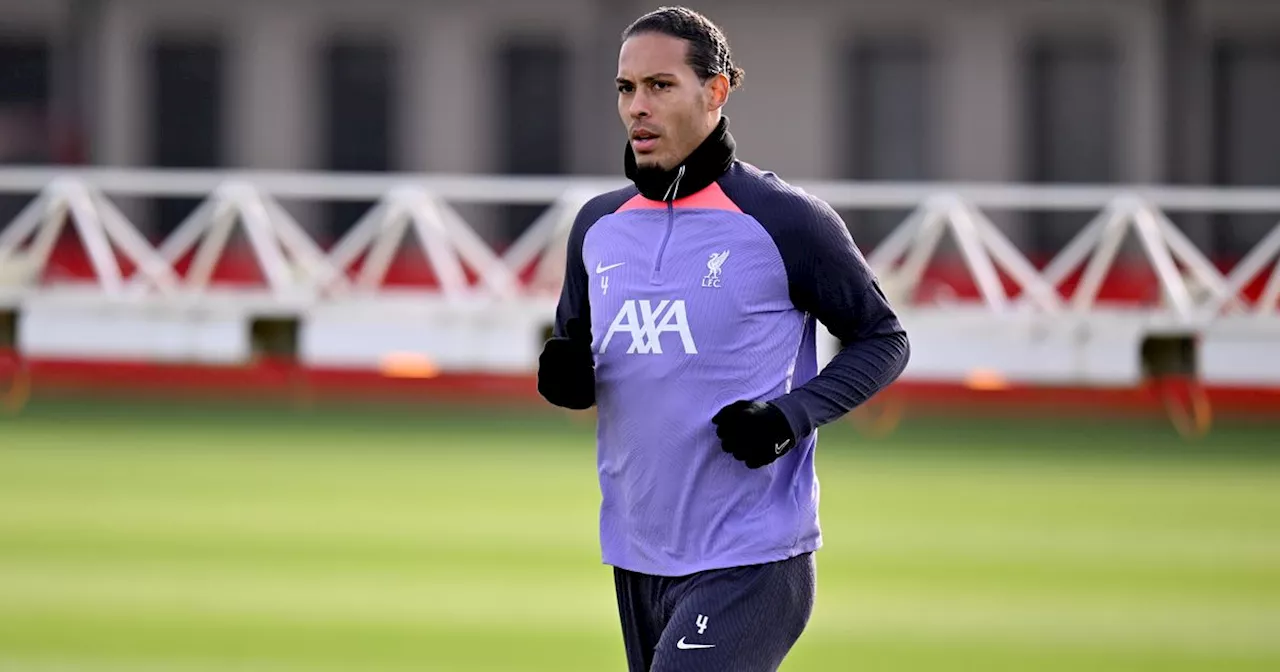 Virgil van Dijk and two others left out of Liverpool squad to face Toulouse