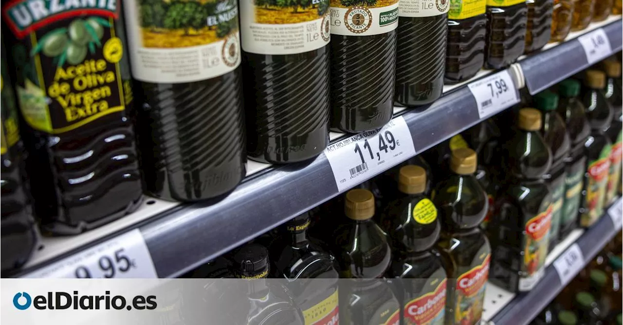 Facua pide a Competencia que investigue si Mercadona, Dia, Carrefour y Lidl han pactado el precio del aceite de oliva