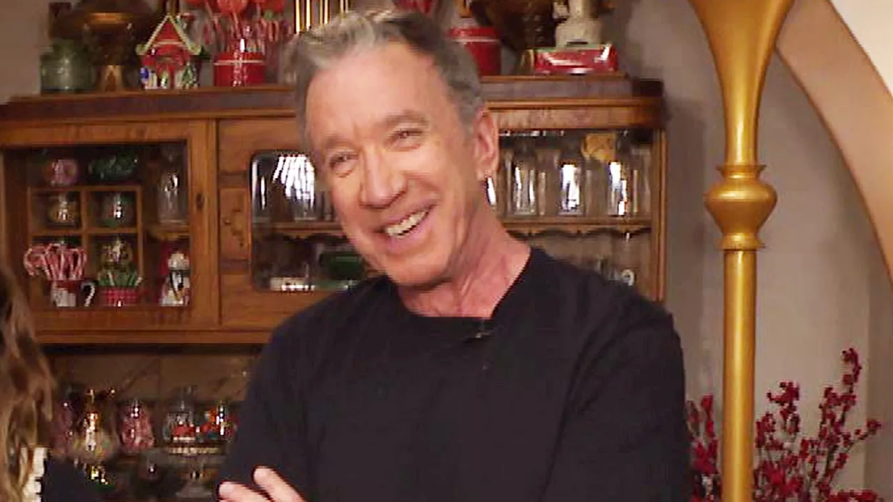 'The Santa Clauses': Tim Allen Talks Mad Santa Eric Stonestreet, Working With Daughter Again (Exclusive)