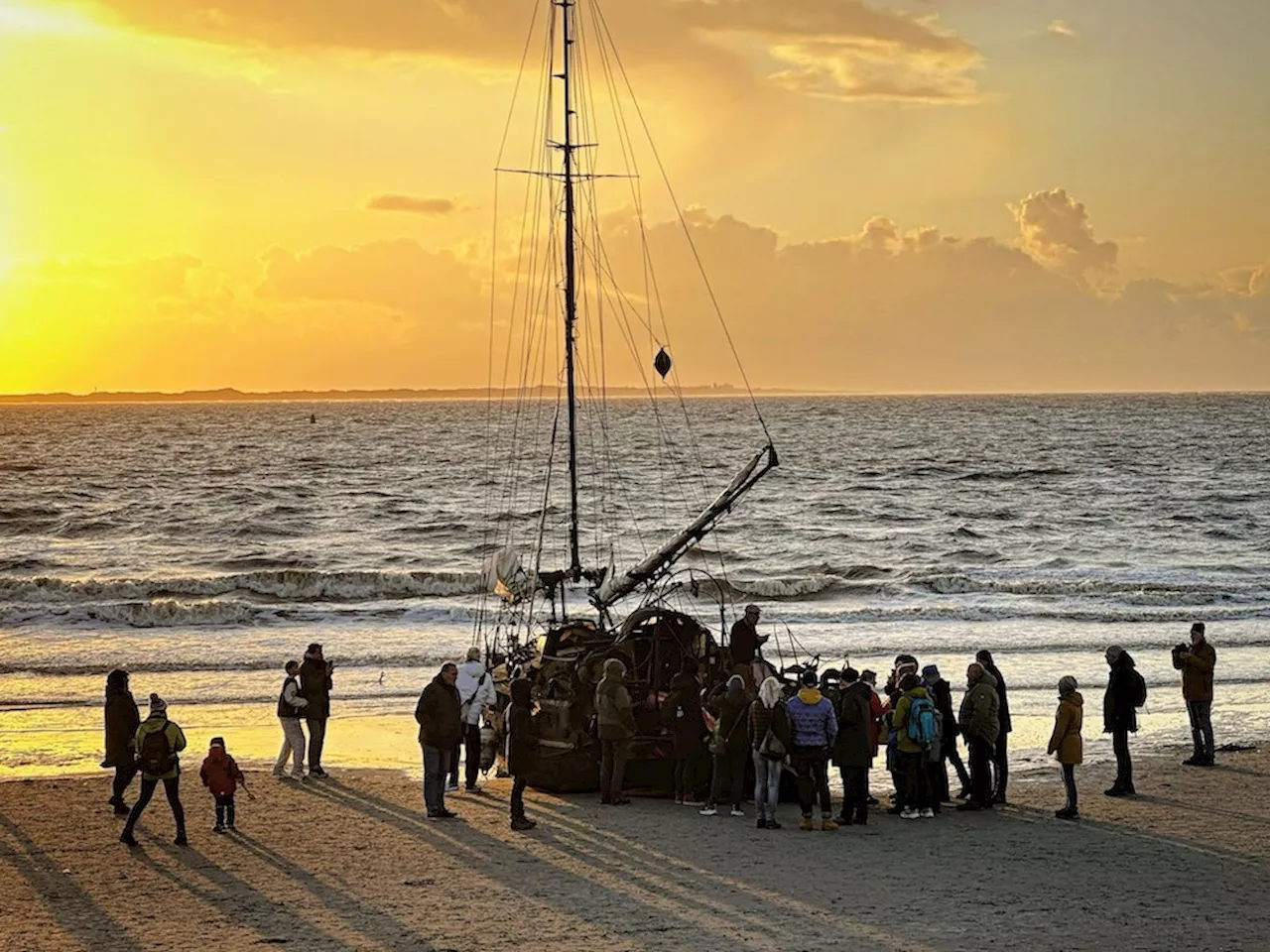 Mann strandet mit Segelboot auf Norderney - und will bleiben