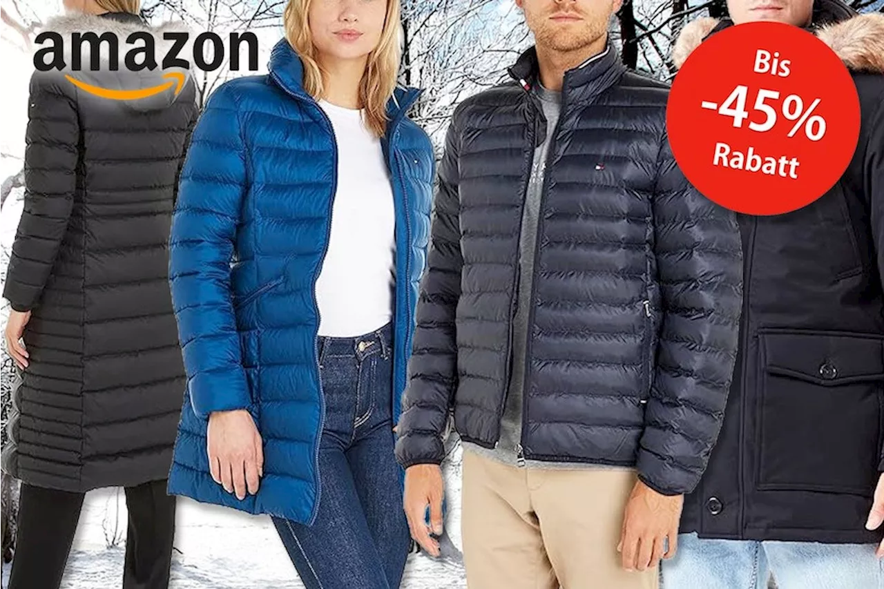 Winterjacken von Tommy Hilfiger zum Hammerpreis: Bis -45% Rabatt bei Amazon sparen