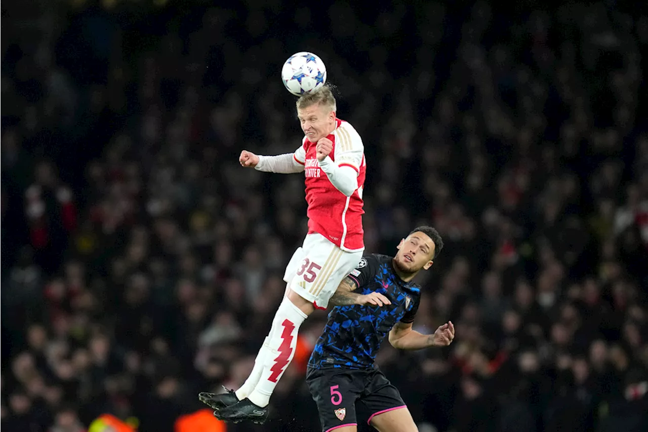 Arsenal cruise to 2-0 win against Sevilla