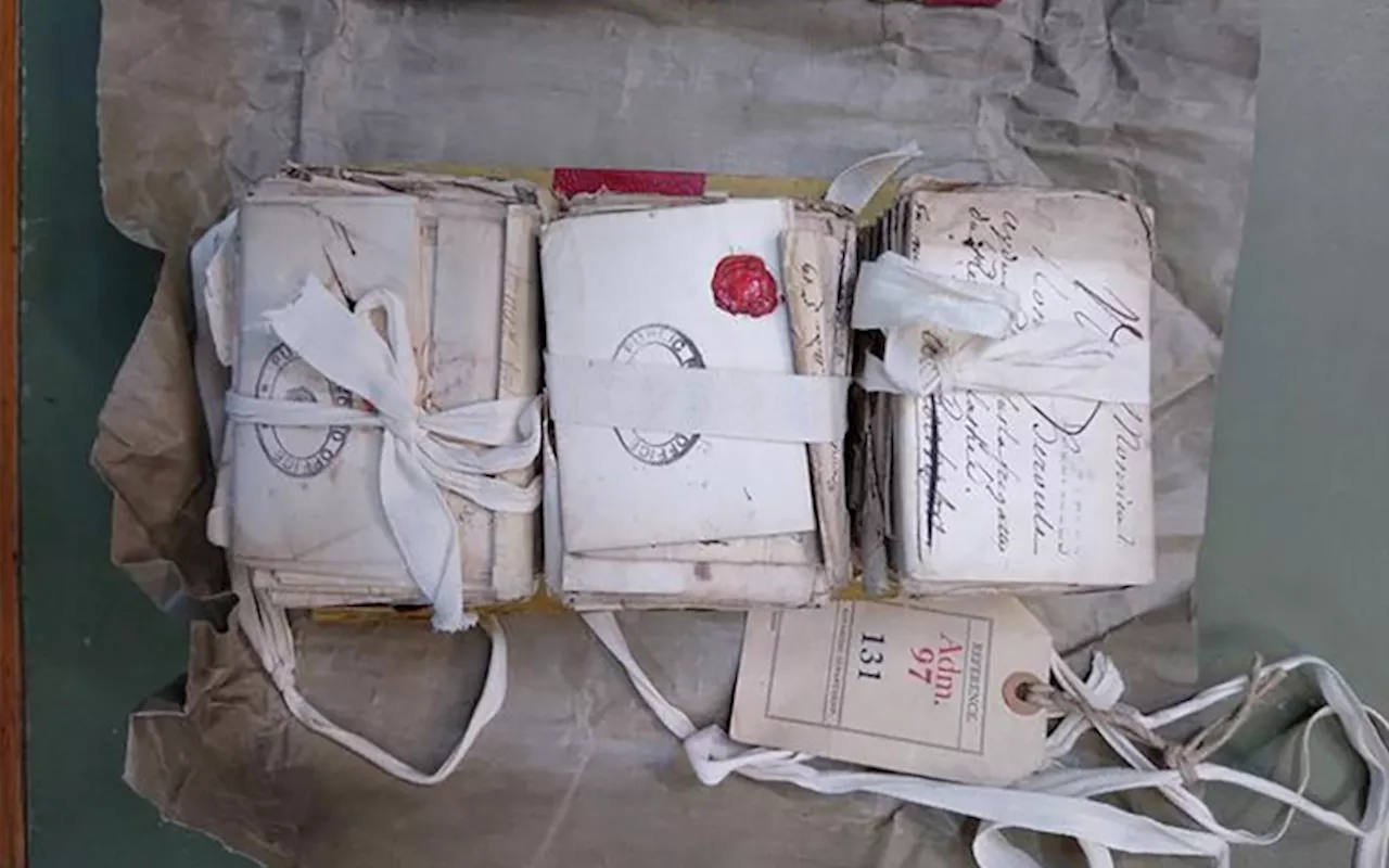 Confiscated love letters finally opened after 265 years