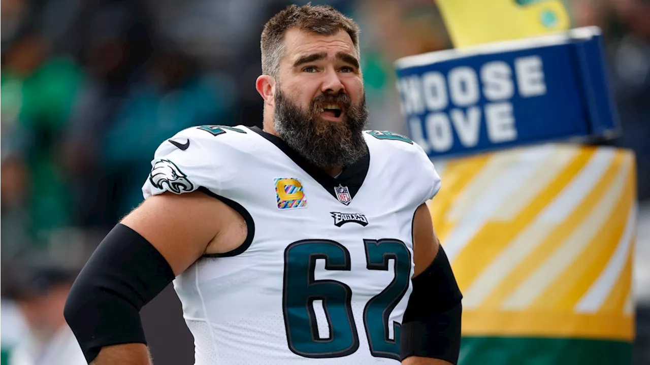 Eagles center Jason Kelce is featured in People Magazine's 'Sexiest Men Alive' issue for 2023