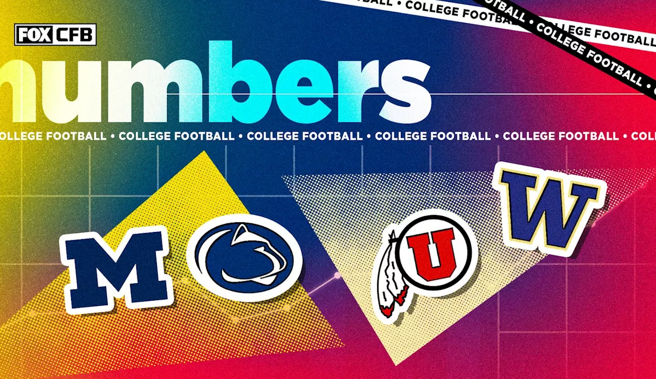 Michigan-Penn State, Utah-Washington, more: CFB Week 11 by the numbers