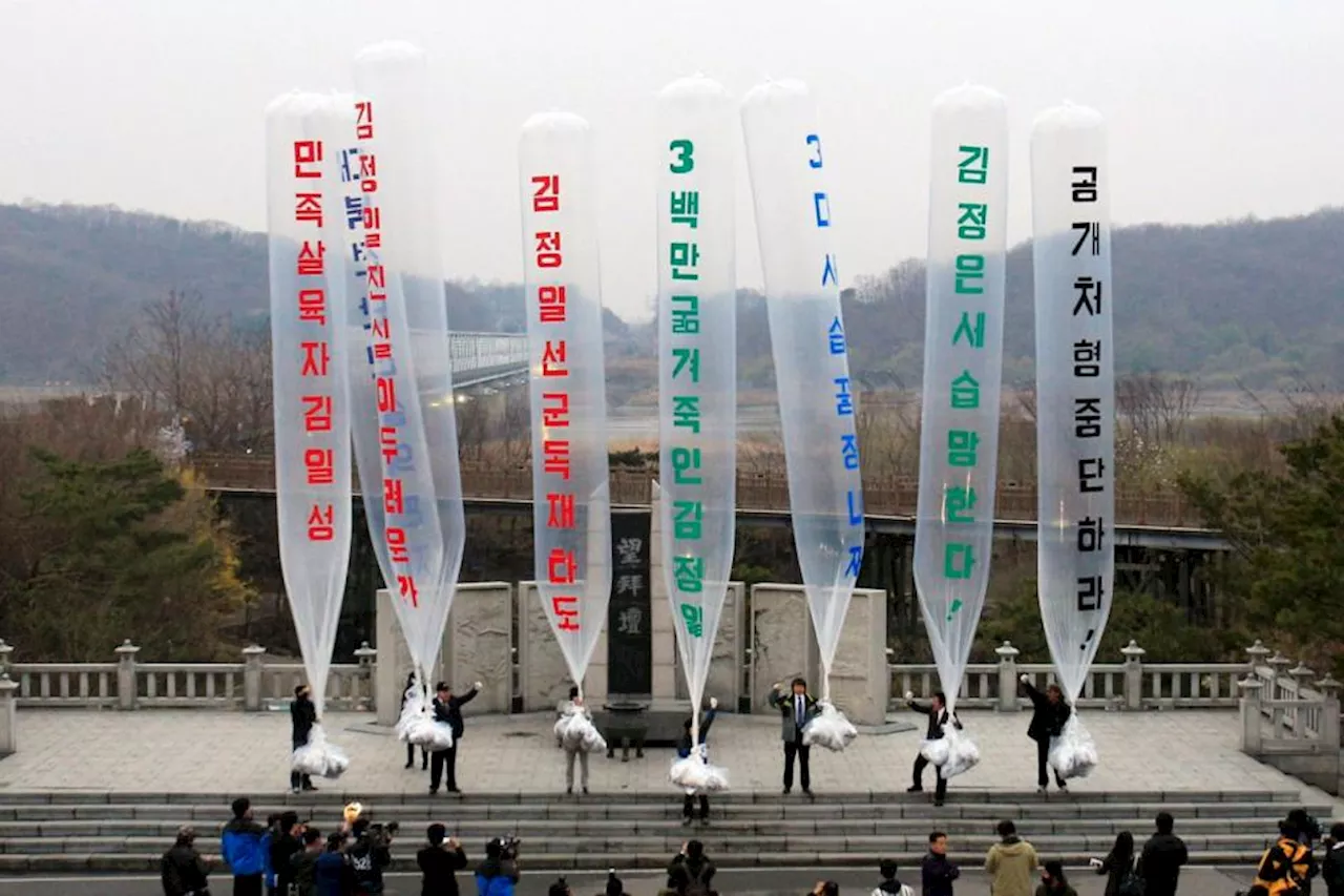 North Korea threatens ‘shower of shells’ in response to anti-Pyongyang leaflets