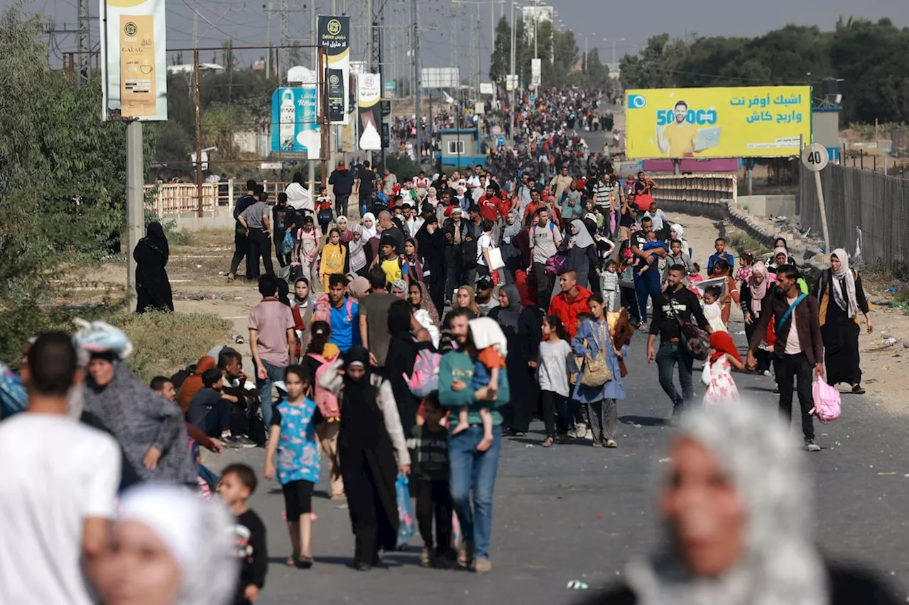 Evening Update: Thousands flee northern Gaza as Israel-Hamas war enters second month