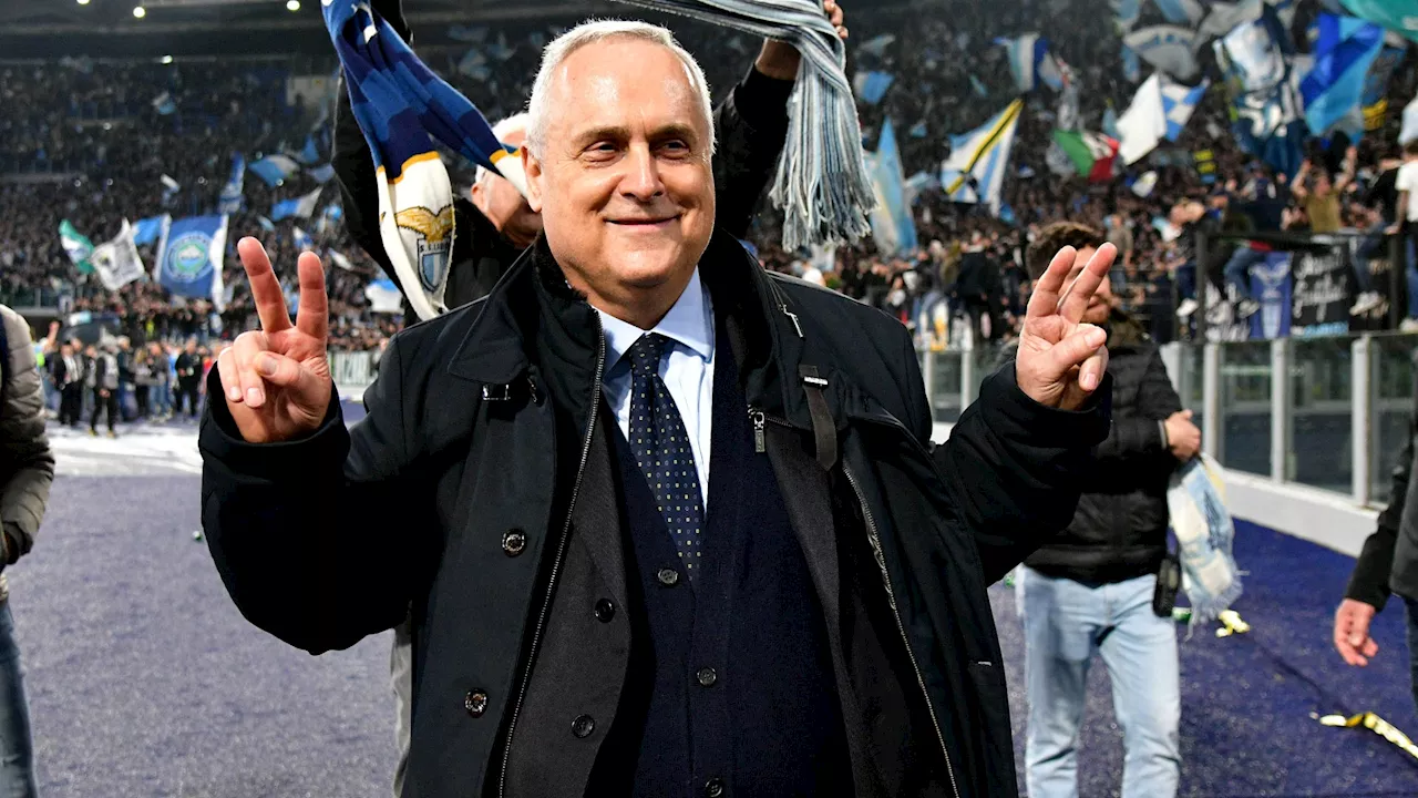 Lotito accende il derby: 'Romanisti caciaroni, ma quando perdono spariscono'