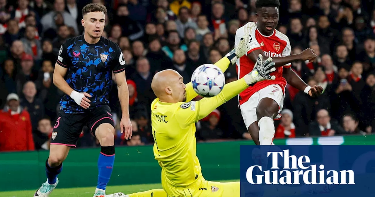 Arsenal on verge of Champions League knockout stage after sinking Sevilla