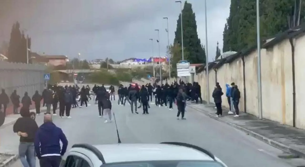 L'Aquila, scontro con i tifosi del Sora: tre arresti. Oggi il processo