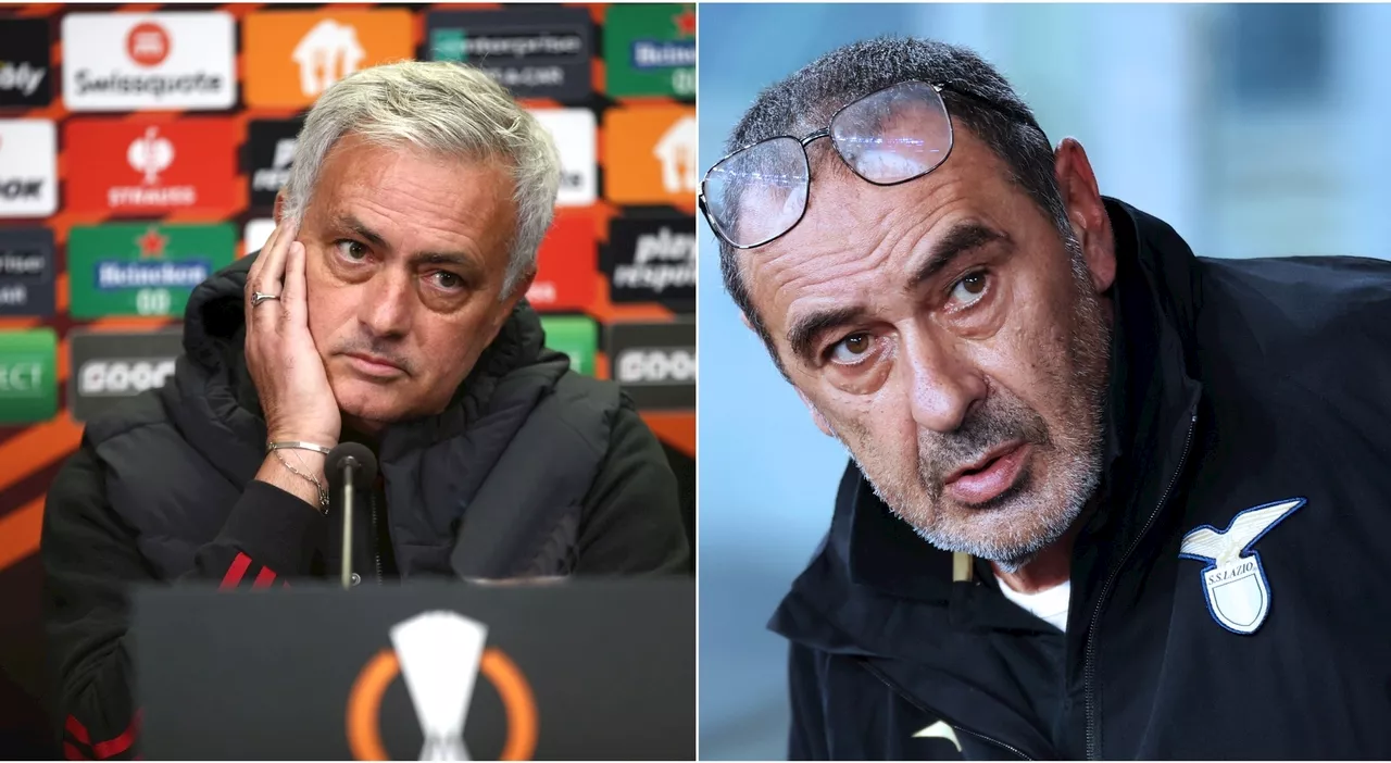 Roma, Mourinho risponde a Sarri: «Non esistono amichevoli, chi ha vinto tanto è perché rispetta l’avversario.