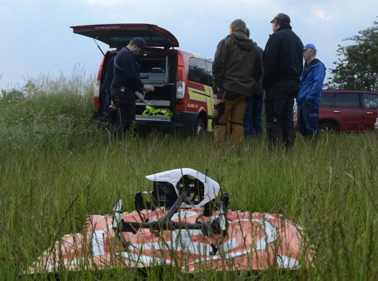 Varmesøgende droner skal redde rålam fra at blive skåret i småstykker af mejetærskere