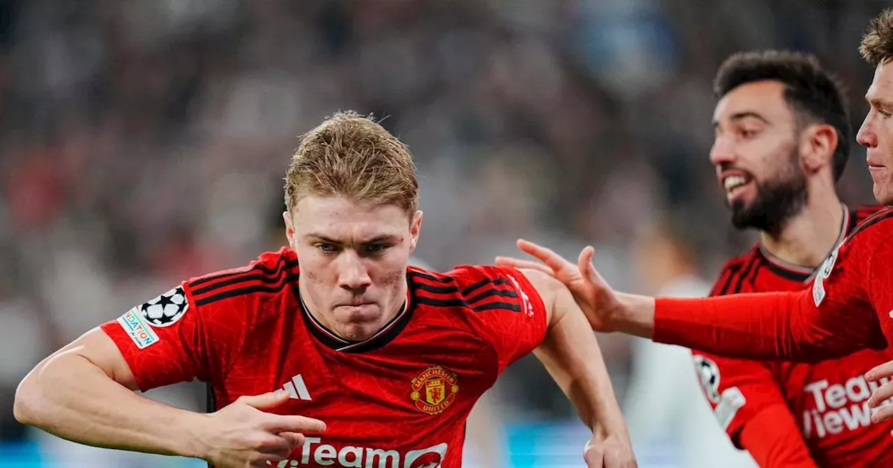 Rasmus Hojlund breaks Man Utd record with latest goals in Champions League