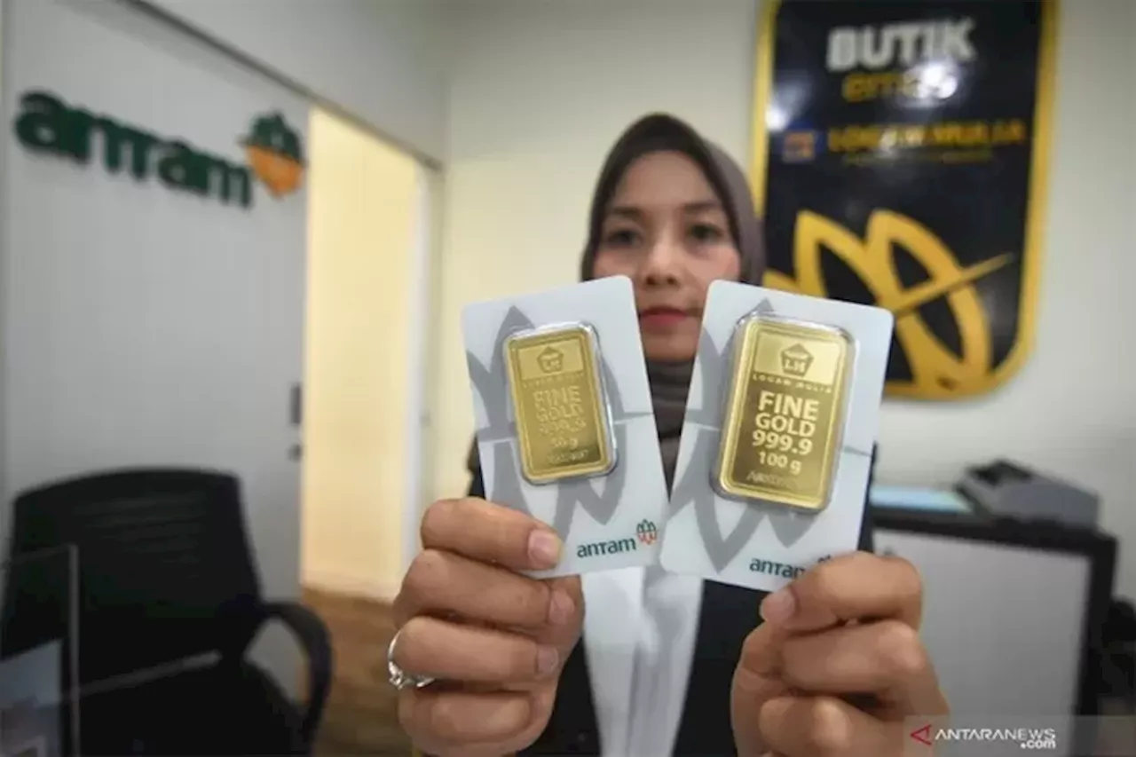 Harga Emas Antam Kembali Anjlok Rp 17.000 Jadi Rp 1.094.000 Per Gram